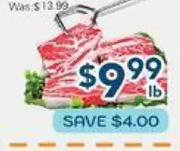 Oceans Fresh Food Market Fresh Angus Beef Short Ribs offer
