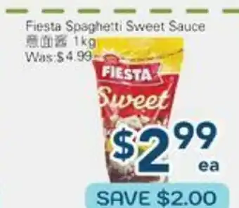 Oceans Fresh Food Market Fiesta Spaghetti Sweet Sauce offer