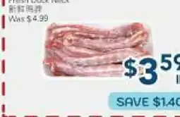Oceans Fresh Food Market Fresh Duck Neck offer