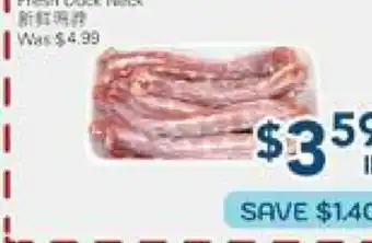 Oceans Fresh Food Market Fresh Duck Neck offer