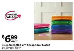 Michaels 30.4 cm x 30.4 cm Scrapbook Cases by Simply Tidy offer