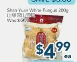 Oceans Fresh Food Market Shan Yuan White Fungus offer