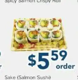 Oceans Fresh Food Market Spicy Salmon Crispy Roll offer