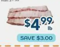 Oceans Fresh Food Market Fresh Pork Spare Rib Center Cut offer