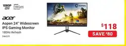 Visions Electronics 180Hz 24KG3Y Aopen 24 Widescreen IPS Gaming Monitor offer