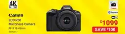 Visions Electronics EOS R50 Mirrorless Camera offer