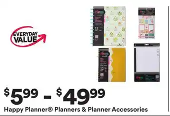 Michaels Happy Planner Planners & Planner Accessories offer