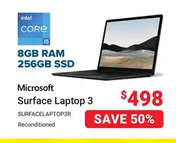 Visions Electronics Microsoft Surface Laptop 3 offer