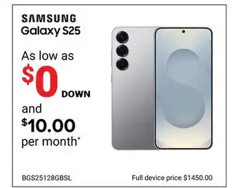 Visions Electronics SAMSUNG Galaxy S25 offer