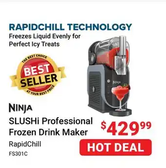 Visions Electronics NINJA SLUSHi Professional Frozen Drink Maker offer