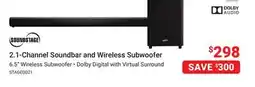 Visions Electronics SAMSUNG 11.1.4-Channel Dolby Atmos Soundbar offer