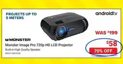 Visions Electronics Monster Image Pro 720p HD LCD Projector offer