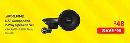 Visions Electronics 6.5 Component 2-Way Speaker Set offer