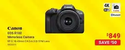Visions Electronics Canon EOS Mirrorless offer