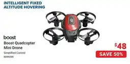 Visions Electronics Boost Quadcopter Mini Drone offer