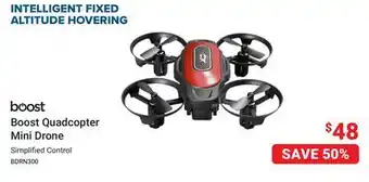 Visions Electronics Boost Quadcopter Mini Drone offer