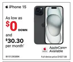 Visions Electronics iPhone 15 offer