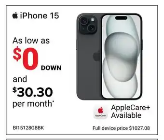 Visions Electronics iPhone 15 offer