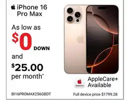 Visions Electronics iPhone 16 Pro Max offer