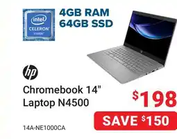 Visions Electronics Chromebook 14 Laptop N4500 offer