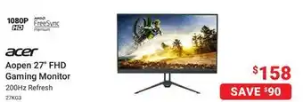 Visions Electronics Aopen 27 FHD Gaming Monitor offer