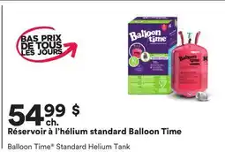 Michaels Réservoir à l'hélium standard Balloon Time offer