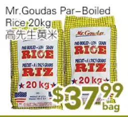 Ample Food Market Mr. Goudas Par-Boiled Rice offer