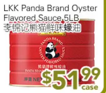 Ample Food Market LKK Panda Brand Oyster Flavored Sauce offer