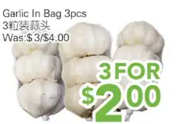 Ample Food Market Garlic in Bag offer