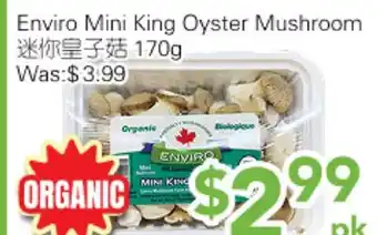 Ample Food Market Enviro Mini King Oyster Mushroom offer