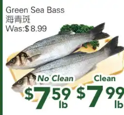 Ample Food Market Green Sea Bass offer