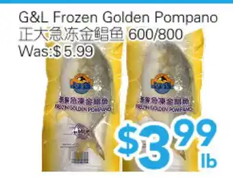 Ample Food Market G&L Frozen Golden Pompano offer