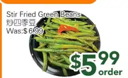 Ample Food Market Stir Fried Green Beans offer