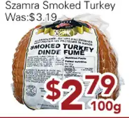 Ample Food Market Szamra Smoked Turkey offer