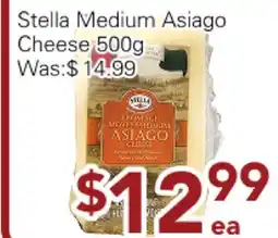 Ample Food Market Stella Medium Asiago Cheese offer