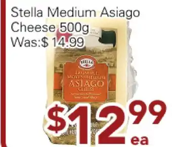 Ample Food Market Stella Medium Asiago Cheese offer
