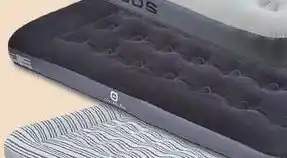 Canadian Tire Outbound double single high air bed with foot pump offer
