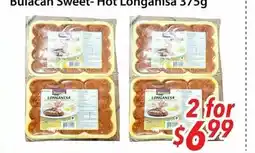 Bestco Food Mart Bulacan Sweet - Hot Longanisa offer