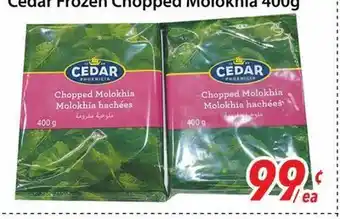 Bestco Food Mart Cedar Frozen Chopped Molokhia offer
