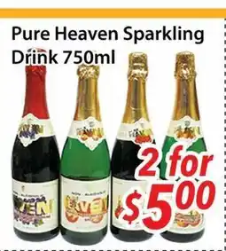 Bestco Food Mart Pure Heaven Sparkling Drink offer