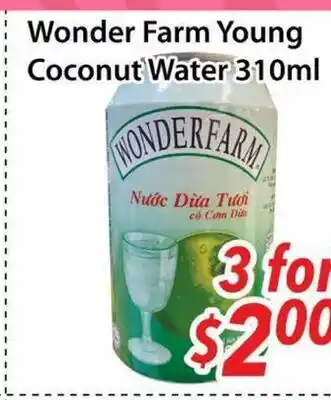Bestco Food Mart Wonder Farm Young Coconut Water offer