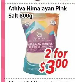 Bestco Food Mart Athiva Himalayan Pink Salt offer