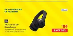 Visions Electronics JBL Live On-Ear Headphones offer