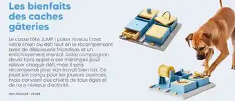 Chico LES BIENFAITS DES CACHES GÂTERIES offer