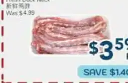 Oceans Fresh Food Market Frozen Duck Neck offer