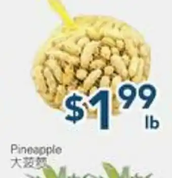 Oceans Fresh Food Market Pineapple offer