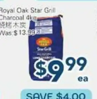 Oceans Fresh Food Market Royal Oak Star Grill Charcoal offer