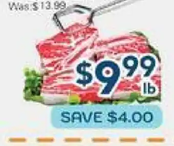 Oceans Fresh Food Market Fresh Angus Beef Short Fibs offer