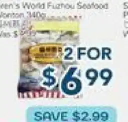 Oceans Fresh Food Market Seen's World Frozen Seafood offer