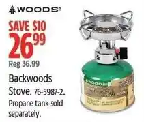 Canadian Tire Woods backwoods stove offer